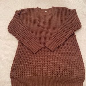 Womens longer sweater